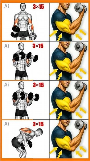 Dumbbell Biceps & Triceps Muscle Blast 💪 | Intense Arm Workout at Home