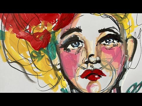 Drawing Faces using Circles - a tutorial for beautiful portraits