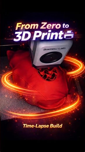 From Zero to 3D Print 🖨 Time-Lapse Build