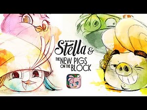 Angry Birds Stella - New Pigs on the Block Gameplay Trailer