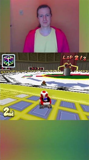 Forgetting the Tick-Tock Clock layout in Mario Kart DS.