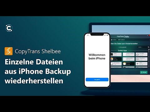 Einzelne Daten aus iPhone Backup wiederherstellen