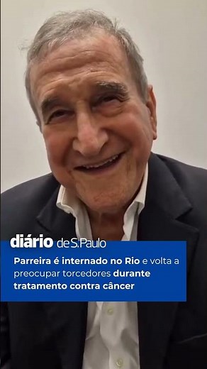 Parreira is hospitalized during cancer treatment #shorts
