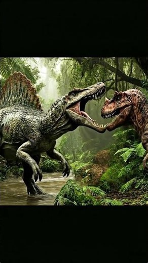 Spinosaurus VS Ceratosaurus! 🦖 Who Will Win This Epic Battle?! | Dino Short | 공룡 대결