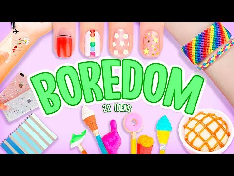 22 Things To Do When You’re Bored & Stuck At Home ❤️Easy DIY Ideas, Nails, Crafts & Recipes!