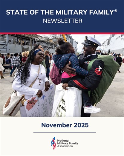 Our November Video Newsletter just dropped! Catch up on the latest and stay connected to the issues that matter most to military families. 💜 #TogetherWereStronger | National Military Family Association