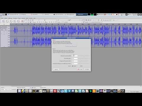 Supprimer un bruit parasite sous Audacity !