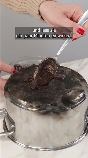 This mixture will save your burnt pot!