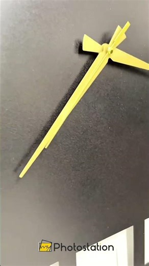 Modern Interlocking Squares Metal Wall Clock