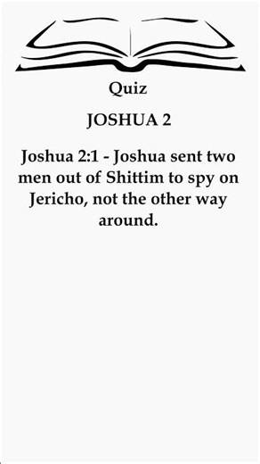 Joshua's Jericho Spies: The REAL Story! 🤫🔍 Joshua 2 Revealed