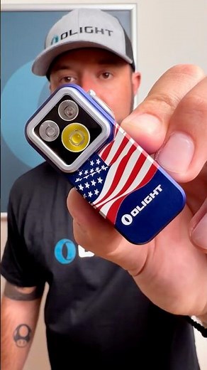 Stars and Stripes Olight Oclip Pro S #memorial #gadget