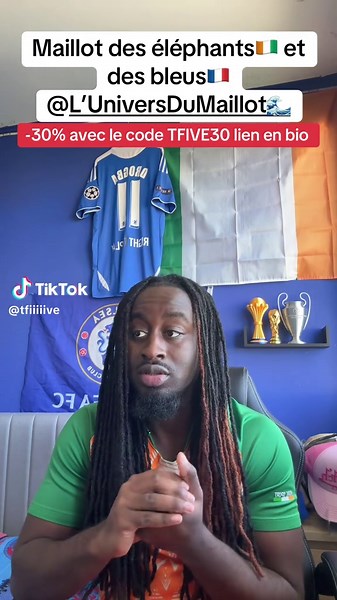Maillot de Football -30% Code TFIVE30