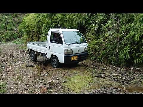 【軽トラオフロード】アクティトラック ノーマルで林道探索