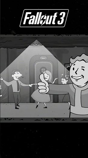 Glowing up Vault Boy #Fallout