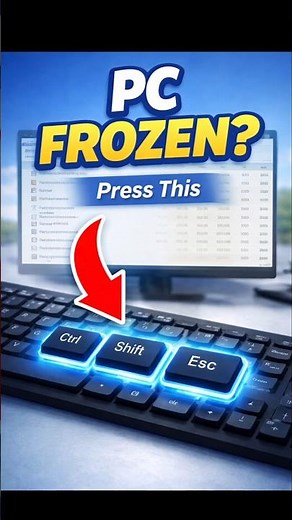 This Shortcut Opens Task Manager Instantly #shortcut