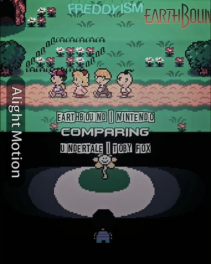 Earthbound VS Undertale #earthbound #undertale #nintendo #tobyfox #vs ‪@LightIcy‬ ‪@BOLONEIS‬