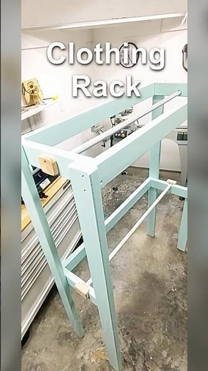 Clothing Rack Simple DIY Low Cost