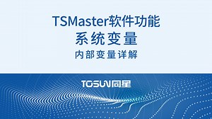 TSMaster软件功能——内部变量详解