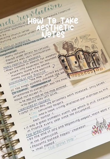 How to take notes like me - some simple changes you can make :) #fypシ #forupageシ #handwriting #notetaking #notes