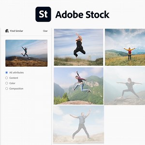 Have an image you love and want something like it? The Find Similar feature uses AI technology to do it in a snap. | Adobe