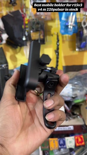 Best Mobile Holder for R15 V3 and Pulsar 220