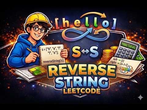 C++ Solution: Reverse String | LeetCode #344 | Quick Code 🚀