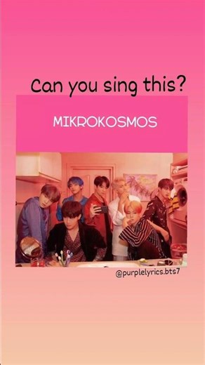 Mikrokosmos (Lyrics) #trendingshorts #bts #kpop #mikrokosmos #lyrics #btsarmy #subscribe
