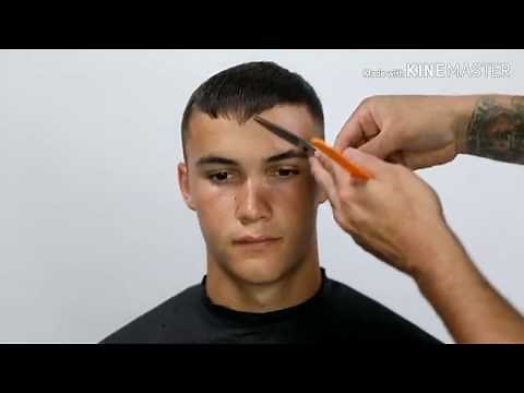 How to do men's crew cut