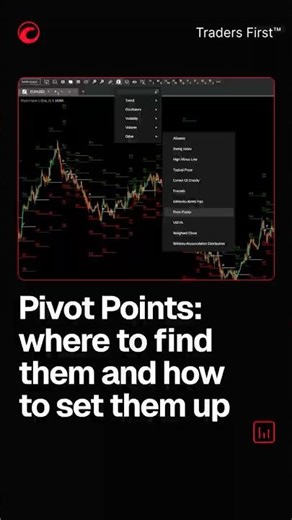 Pivot Points: where to find them and how to set them up