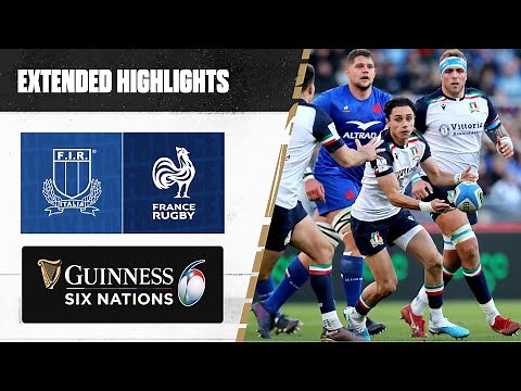 ALMOST AN UPSET 🇫🇷 | Extended Highlights | Italy v France
