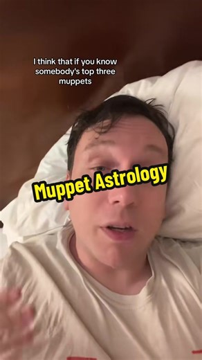 I still need to know all my friends Muppet top 3. #friendship #muppets #astrology