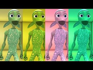 Alien Dance Dame tu Cosita vs Funny Alien Dance vs Selena Gomez &Rema Baby Calm Down Full HD