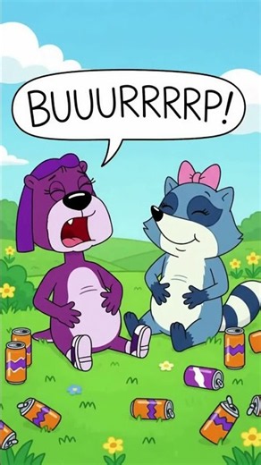 Jelly Otter and Pinch Raccoon's Soda Pop Madness