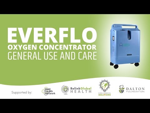 EverFlo Respironics Oxygen Concentrator Training