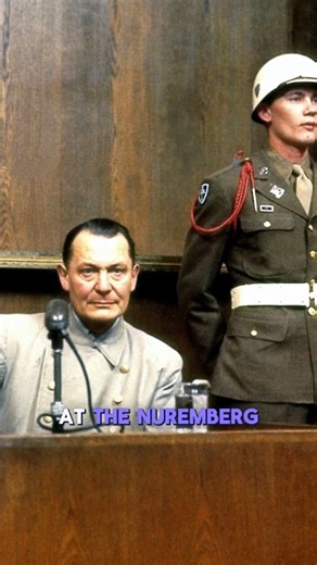 End of Hermann Göring at Nuremberg #history #historyshort