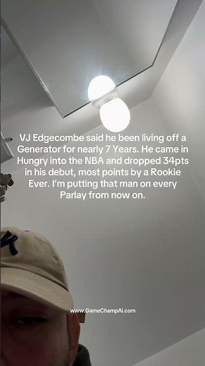 VJ Edgecombe said he been living off a Generator for nearly 7 Years