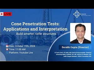 Cone Penetration Tests: Applications and Interpretations
