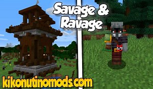 Savage & Ravage MOD para Minecraft 1.16.5 y 1.16.4