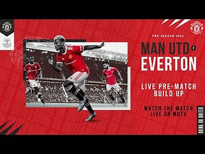 Manchester United v Everton | LIVE MUTV pre-match build up | Sat 11:45 (BST)