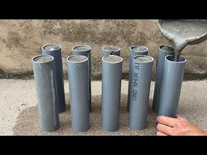 Amazing Cement Art at Home // Details of Invention How to Make Unique and Easy Cement Flower Pots