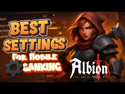 Best Settings and HUD Set Up in Mobile |Albion Online