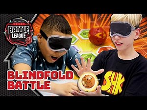 Bakugan Battle Blindfolded! SuperHeroKids vs ZZ Kids Who Will Win!? Bakugan Secret Battle League