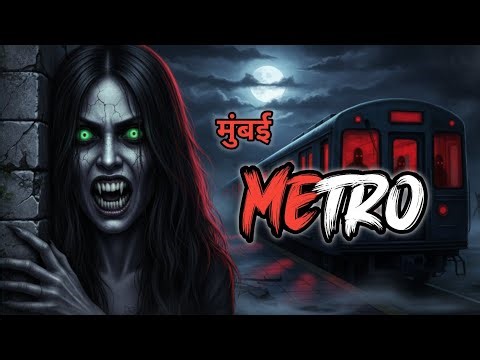 मुंबई Metro Horror Story 😱 | रात की आखिरी ट्रेन का सच | 2D Animated Horror Story Hindi |