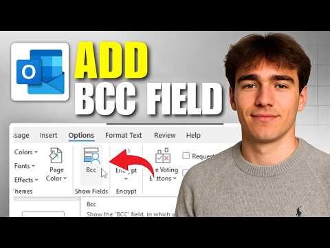 How To Add Bcc Field To Outlook Emails (Tutorial 2026)