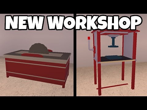 NEW WORKSHOP UPDATE in Roblox My Prison
