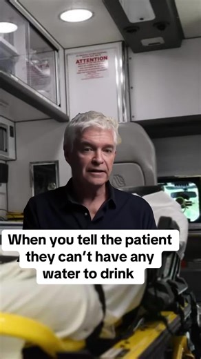 Hilarious EMS Humor: When Patients Want Water