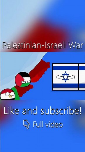 Palestinian Israeli War Part 1 | Countryballs