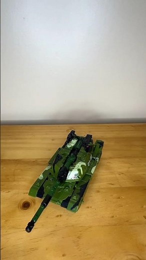 TRANSFORMER GREEN TANK #transformers