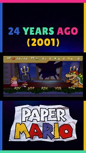 1.1K views · 18 reactions | Paper Mario Was Released On This Day 24 Years Ago In 2001. #papermario #nintendo #n64 #nintendo64 #mario #OnThisDay #gamingcommunity #videogames #thisweekingaming #nostalgia #retro #retrogaming #gaming #FacebookGaming #facebookreels | This Week In Gaming | Facebook