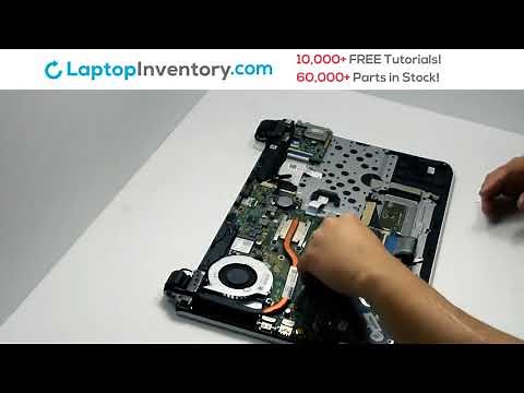 HP Pavilion 15-AB Hard Drive Replacement Repair Guide Install Laptop 15-AU 15-BK 15-BC 17-AB 15-BL